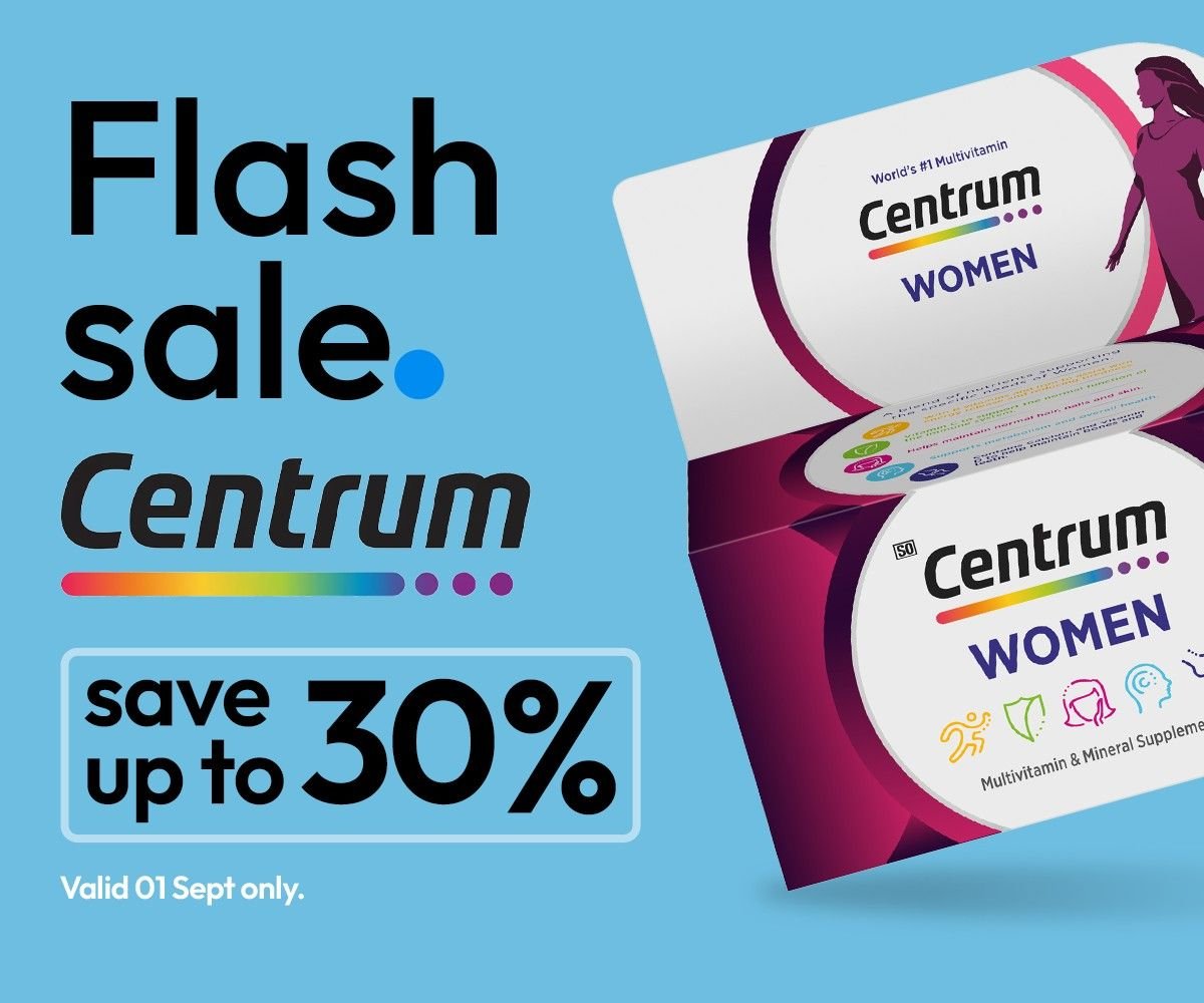 Centrum flash sale — save up to 30%