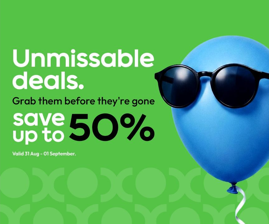 Unmissable deals — save up to 50%
