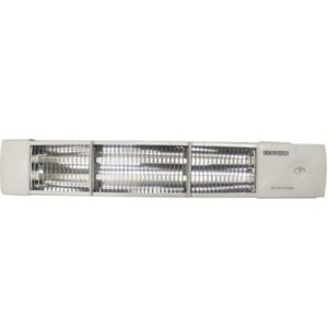Goldair - 1200W 2 Bar Wall Mountable Bathroom Heater - White - 4296DB
