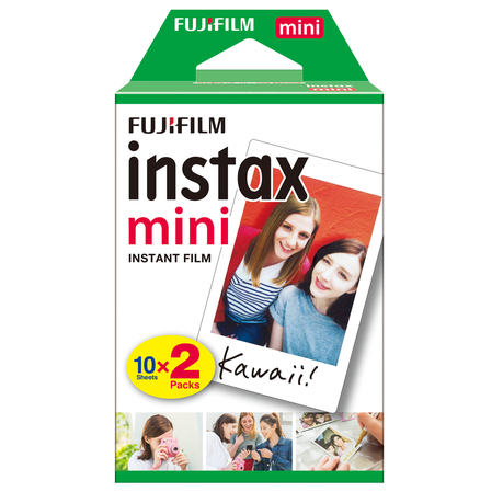 Fujifilm Instax Mini Film Plain Pack of 20