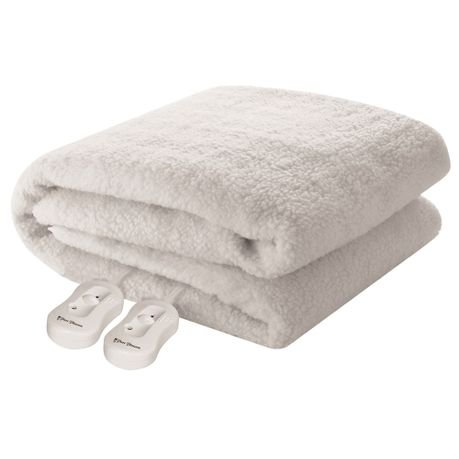 Pure Pleasure - Luxury Fleece - Fitted Electric Blanket W/ Elastic