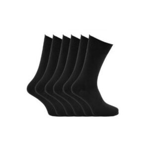 Mens Socks - Pack of 12 (Black)