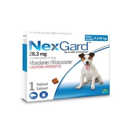 NexGard Chewables Tick & Flea Control for Medium Dogs - 1 Tablet