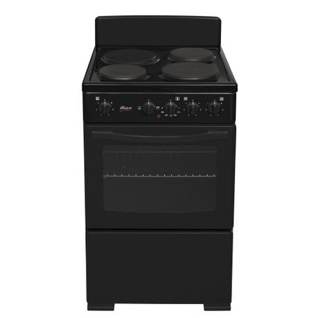 Univa 3 Plate Plug-in Stove U305-1B - Black