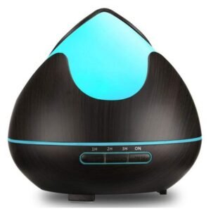 300ml Ultrasonic Aroma Diffuser with 7 LED Colors & Auto Shut-Off