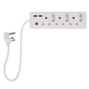 6 Way Multi - Plug with 2 USB's
