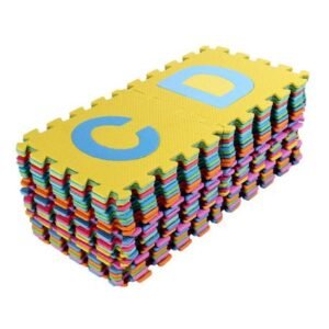 SkyDeals Non-Toxic Educational Alphabet Eva Play mat for kids (26 Pieces)