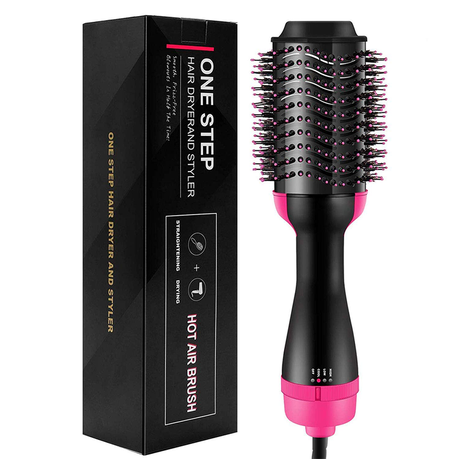 3-in-1 Hair Dryer, Volumiser & Styler with Ceramic Heater