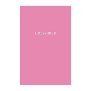 KJV, Gift and Award Bible, Imitation Leather, Pink, Red Letter Edition