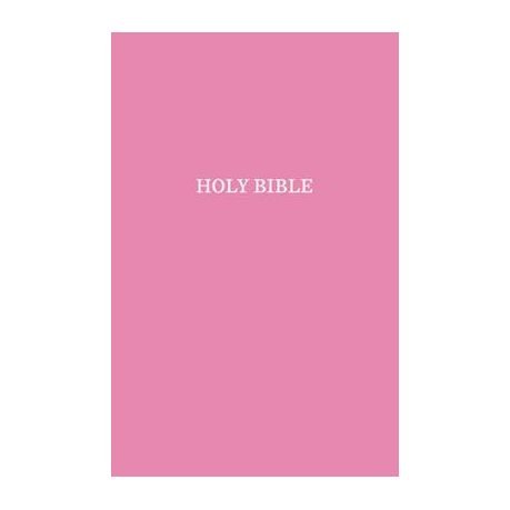 KJV, Gift and Award Bible, Imitation Leather, Pink, Red Letter Edition