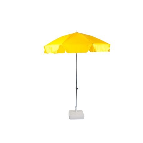 Cape Umbrellas - 2m Cafe Umbrella with Split Pole - Yellow