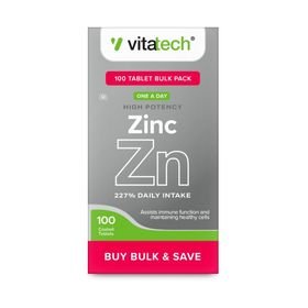 Vitatech Vitamin Zinc Bulk 100 Tablets