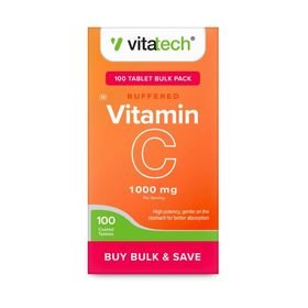 Vitatech Vitamin C Bulk 100 Tablets