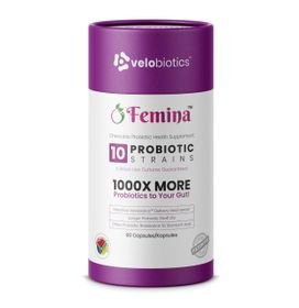 Femina 10 Strain Probiotic Capsules with Cranberry Extract (60's)