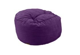 Comfyzak 140cm Beanbag - Royal Purple Corduroy