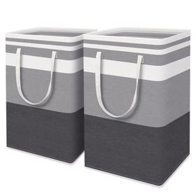 2 Pcs 75L Laundry Basket Foldable Laundry Hamper Washing Basket Laundry Bin