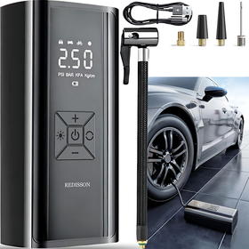 Portable Air Compressor Cordless Tire Inflator Digital Car Tyre Pump