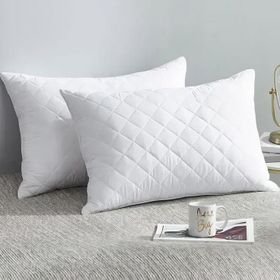 Quilted Pillow Protectors Standard Twin Pack