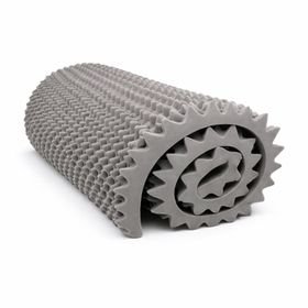 Convoluted Foam Mattress Topper | Pressure Relief | Grey | Single-King XL
