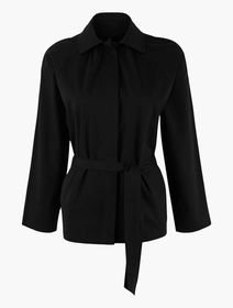 TRENDYOL Oversized Belted Short Trench