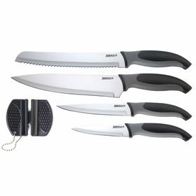 Shogun 5pc kitchen knife and sharpener set | Kitchen Knives and Sharpener