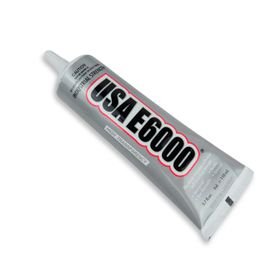 E6000 Glue, Industrial Strength for Crafts, rhinestones, repairs. - 110ml