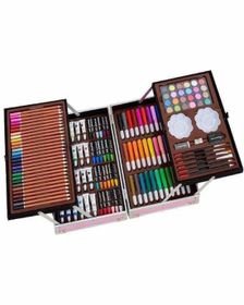 Unicorn Art Set with Aluminum Box for Kids - 145-Piece