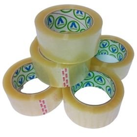 SourceDirect -Packaging Tape (Clear Tape) 48mm x 100m - Pack of 6