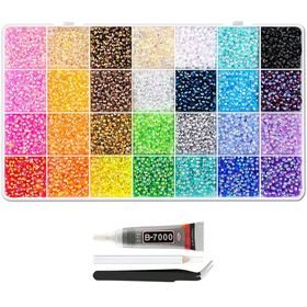 Sugarbird - 5mm Bedazzling Rhinestone Diamond DIY Bead Kit - 28 Grid