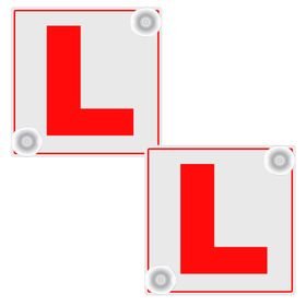 2Pcs - Learner Symbol Sign for car