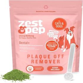 Zest & Pep Dental+ Oral Hygiene Powder for Dogs and Cats