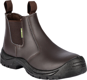 Chelsea Safety Boots - Brown