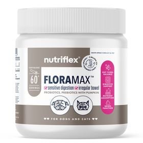 FloraMax Natural Prebiotic and Probiotic for Dogs and Cats 180g