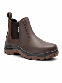 Kaliber Chelsea Safety Boot-Genuine Leather Steel (Cheslyn)
