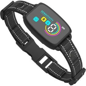 Shock-Free Smart Anti-Bark Collar - IP67 Waterproof,, Beep/Vibration