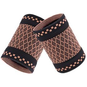 QYNIAL 2Pcs Elastic Wrist Compression Brace for Sport, Fitness, Typing