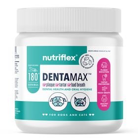 DentaMax Dental Oral Hygiene Powder for Dogs and Cats - 180g