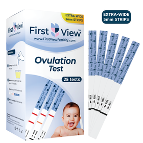 FirstView 5mm Extra-Wide Ovulation Test Strips - 25 Tests