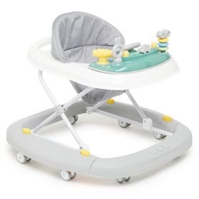 Baby Walker with Lights & Sound - Mint & Grey