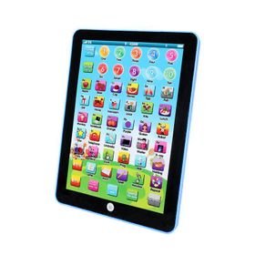 Intelligent Learning Tablet Toy For 3 to 7 Year Old Kids B4321 -Blue