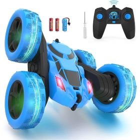 Remote Control Stunt Car Toy 4WD 2.4Ghz Double Sided 360 Rotating