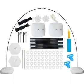 Balloon Arch Stand Kit Fiber Rod Set for Party Decorations - 68 Piece