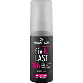 essence fix & LAST 18h LONG-LASTING MAKE-UP FIXING SPRAY