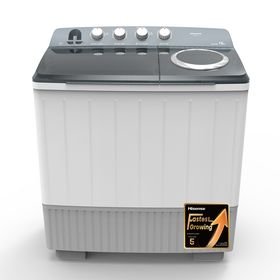Hisense-14Kg Twin Tub Washing Machine -White
