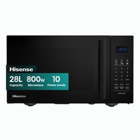 Hisense Microwaves - 28L 800W Electronic Microwave Oven with Handle - Black