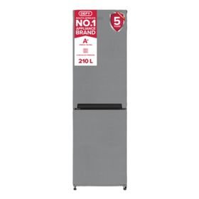 Defy 210L Bottom Mount freezer Fridge DAC363 - Metallic
