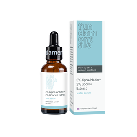 Fundamentals Skincare 2% Alpha Arbutin + 2% Licorice Extract Serum