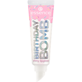 essence BIRTHDAY BOMB shiny lipgloss 01