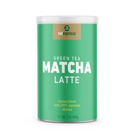 red espresso Instant Green Tea Matcha Latte - 180g Tin