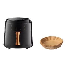 8L Digital Roaster Air Fryer with Paper Liners